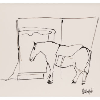 After the act, sketch, 2019